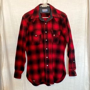 Pendleton Wool Pearlsnap Button Up 🍁